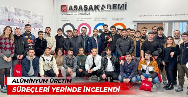 Alüminyum Üretim Süreçleri Yerinde İncelendi